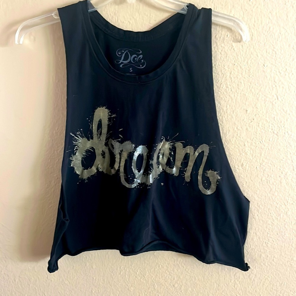 Cropped tank Dream top